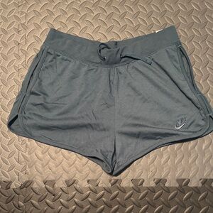 Nike Women's Gray/Blue Athletic Shorts